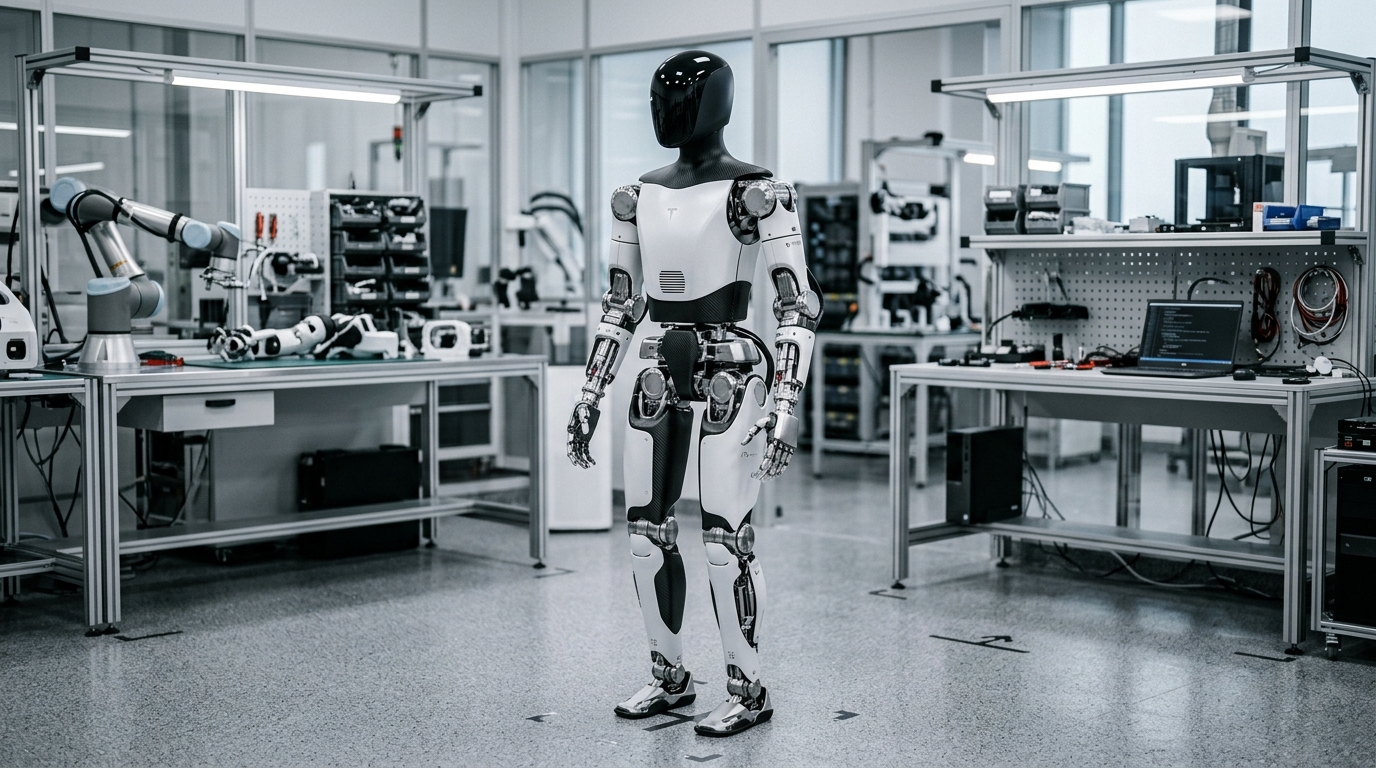 Tesla Optimus Humanoid Robot Architecture